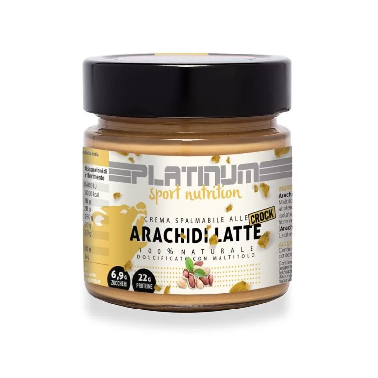 CREMA SPALMABILE 250g – ARACHIDI LATTE CROCK