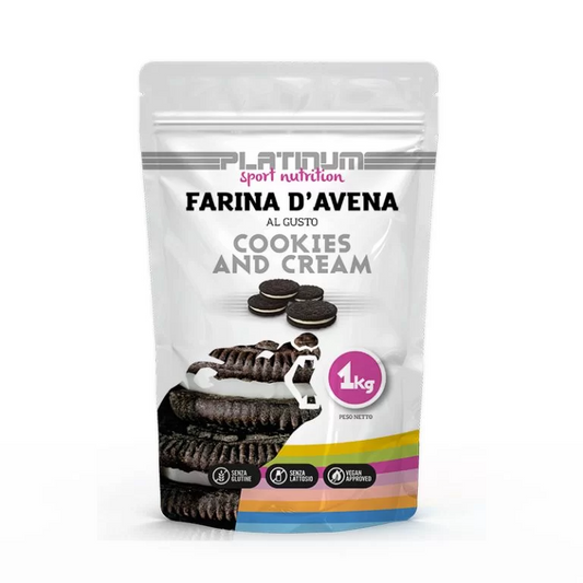 FARINA D’AVENA 1kg – COOKIES AND CREAM