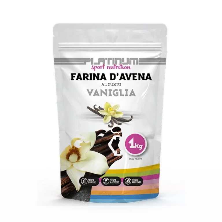 FARINA D’AVENA 1kg – VANIGLIA