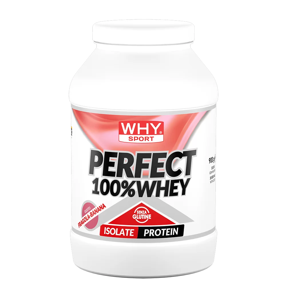 PERFECT ISOLAC® WHEY 900g – FRAGOLA BANANA