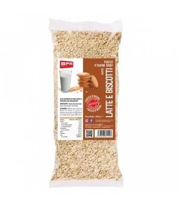 FIOCCHI D’AVENA AROMATIZZATI 1kg – LATTE E BISCOTTI