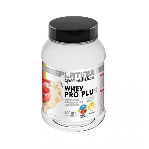 WHEY PRO PLUS 900g – FRAGOLA BANANA